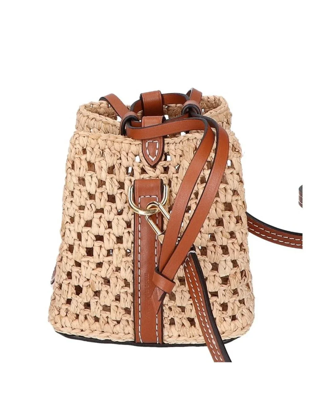 Louis Vuitton Mint Rafia Noe Perth 2-Way Drawstring Bag